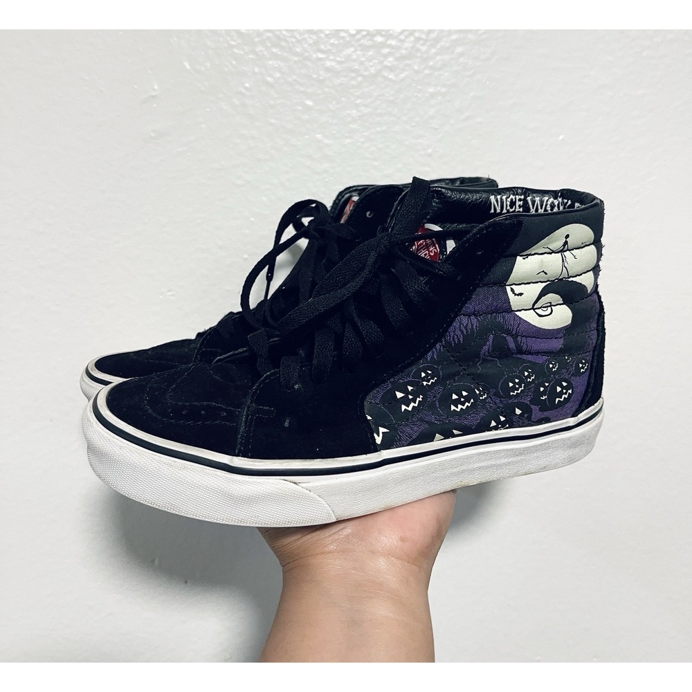 Vans A Nightmare Before Christmas SK8-HI Unisex Women size 7 Men size‎ 5.5